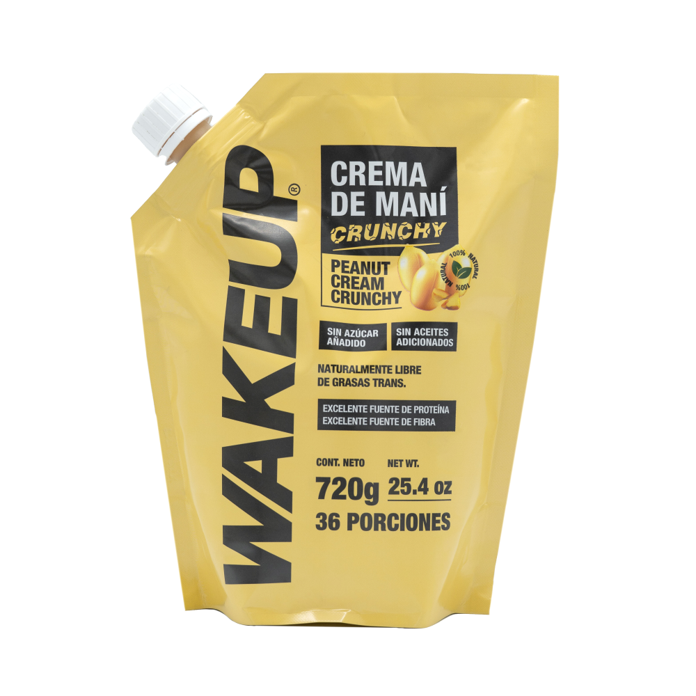 Crema De Mani Crunchy Wakeup - 720g